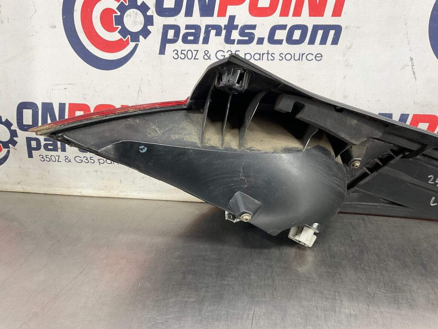 2004 Nissan 350Z Driver Left Tail Light Assembly OEM 25BF9E2 - On Point Parts Inc