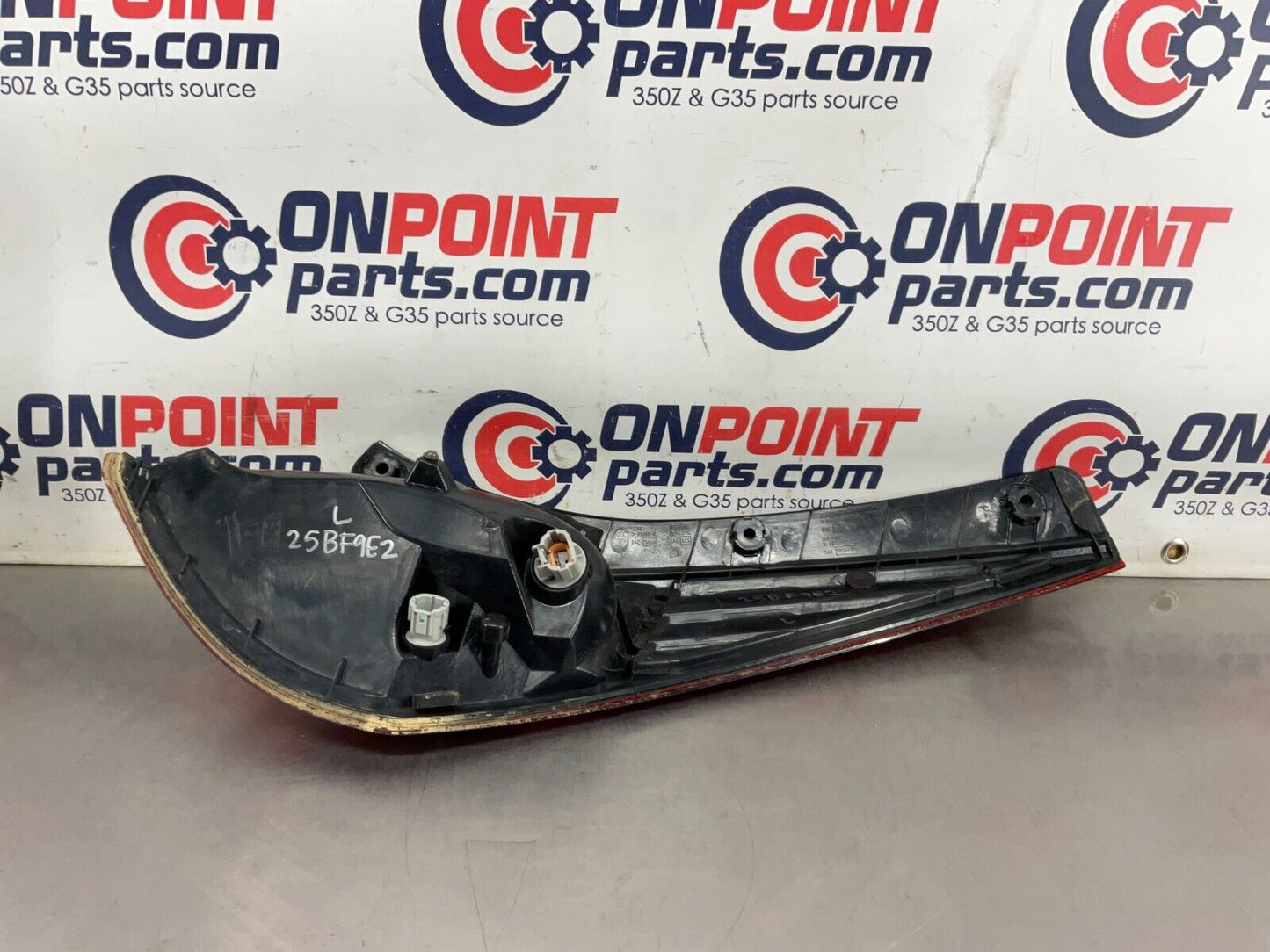2004 Nissan 350Z Driver Left Tail Light Assembly OEM 25BF9E2 - On Point Parts Inc