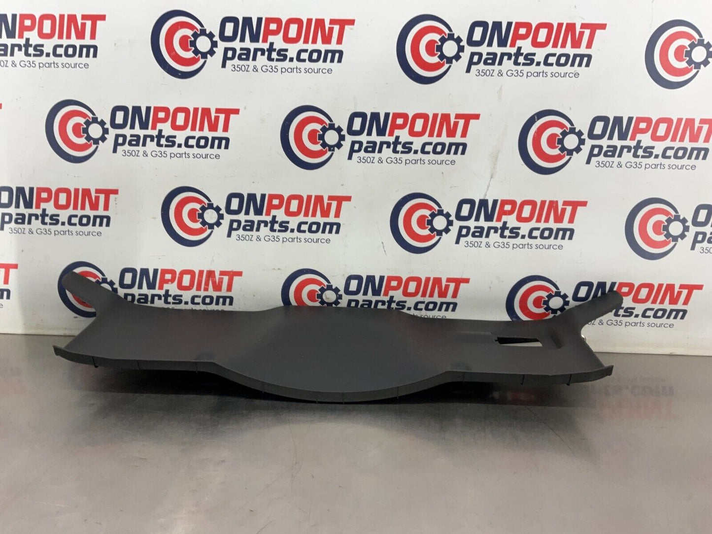 2004 Nissan 350Z Convertible Trunk Latch Cover Trim 84992 OEM 25BF9E8 - On Point Parts Inc