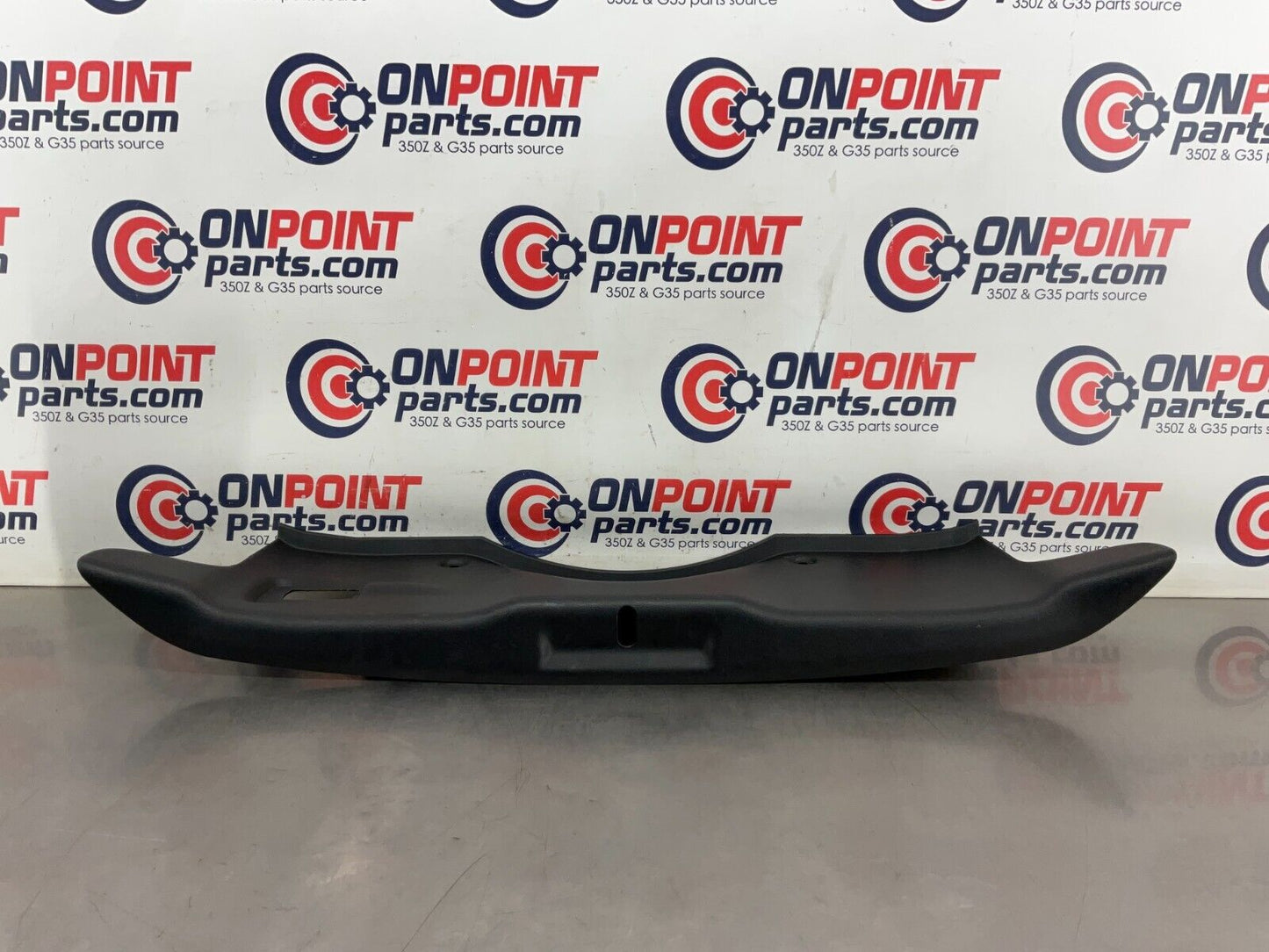 2004 Nissan 350Z Convertible Trunk Latch Cover Trim 84992 OEM 25BF9E8 - On Point Parts Inc