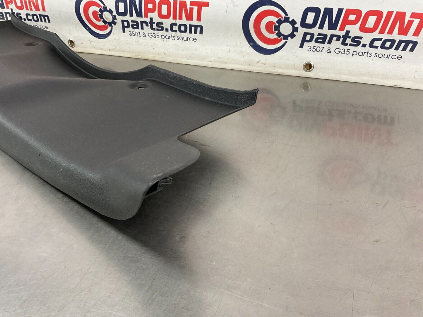 2004 Nissan 350Z Convertible Trunk Latch Cover Trim 84992 OEM 25BF9E8 - On Point Parts Inc