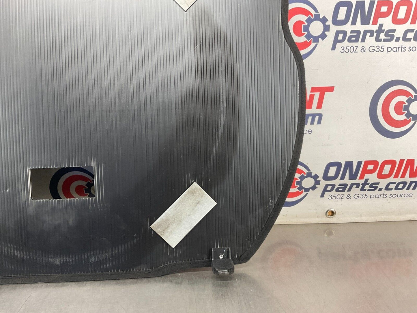 2004 Nissan 350Z Convertible Trunk Subfloor Spare Tire Cover OEM 25BF9E9 - On Point Parts Inc