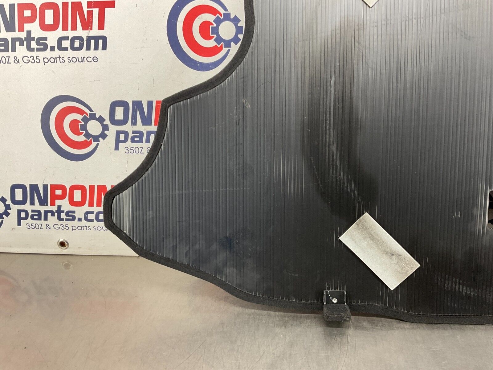 2004 Nissan 350Z Convertible Trunk Subfloor Spare Tire Cover OEM 25BF9E9 - On Point Parts Inc