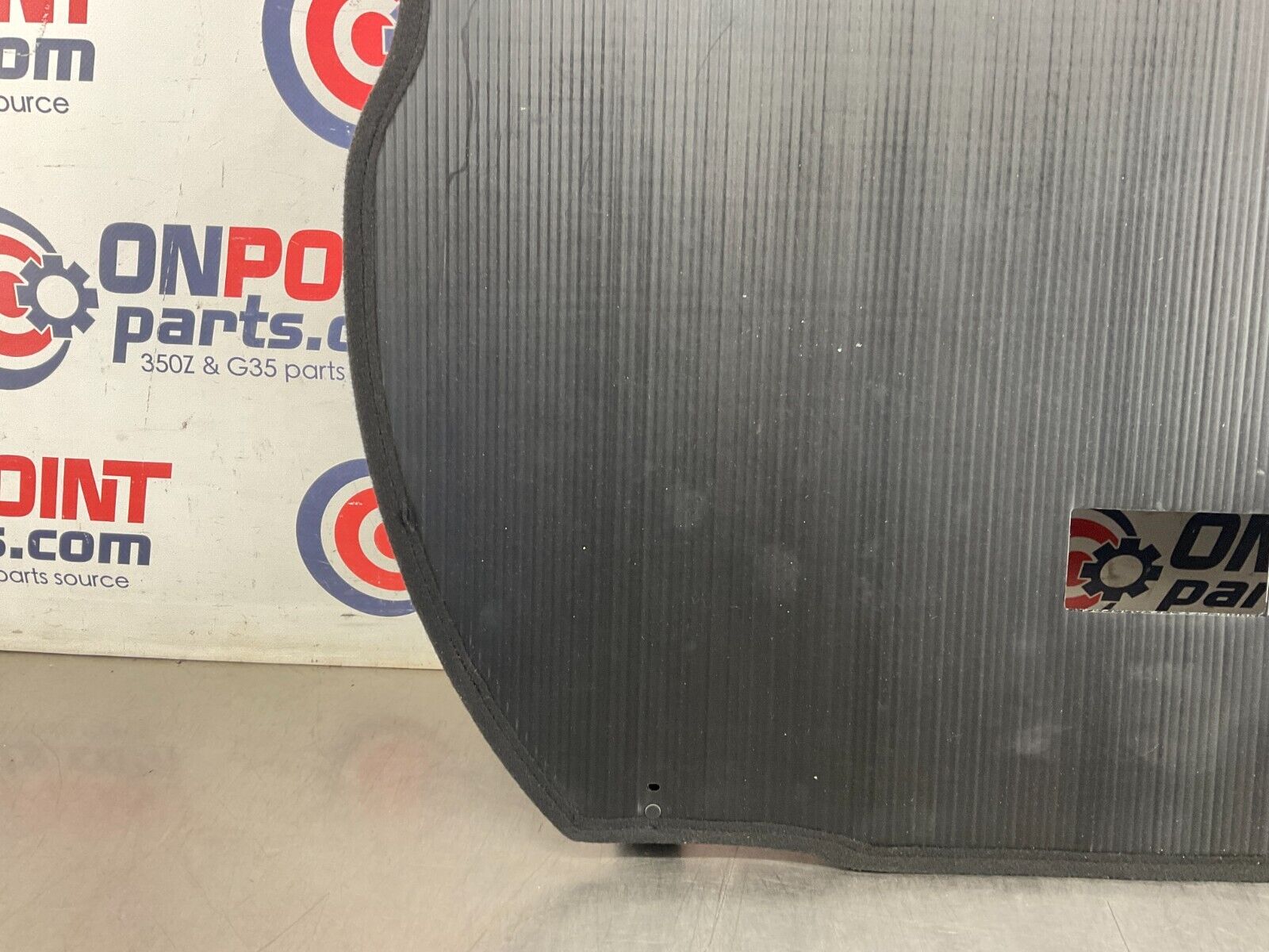 2004 Nissan 350Z Convertible Trunk Subfloor Spare Tire Cover OEM 25BF9E9 - On Point Parts Inc