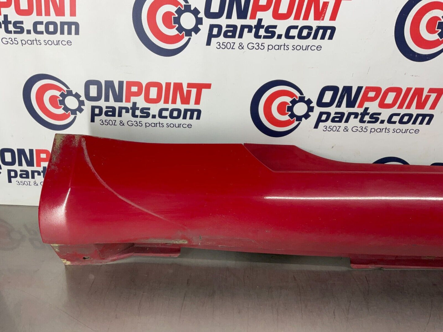 2004 Nissan 350Z Driver Left Rocker Panel Side Skirt OEM 25BF9E5 - On Point Parts Inc