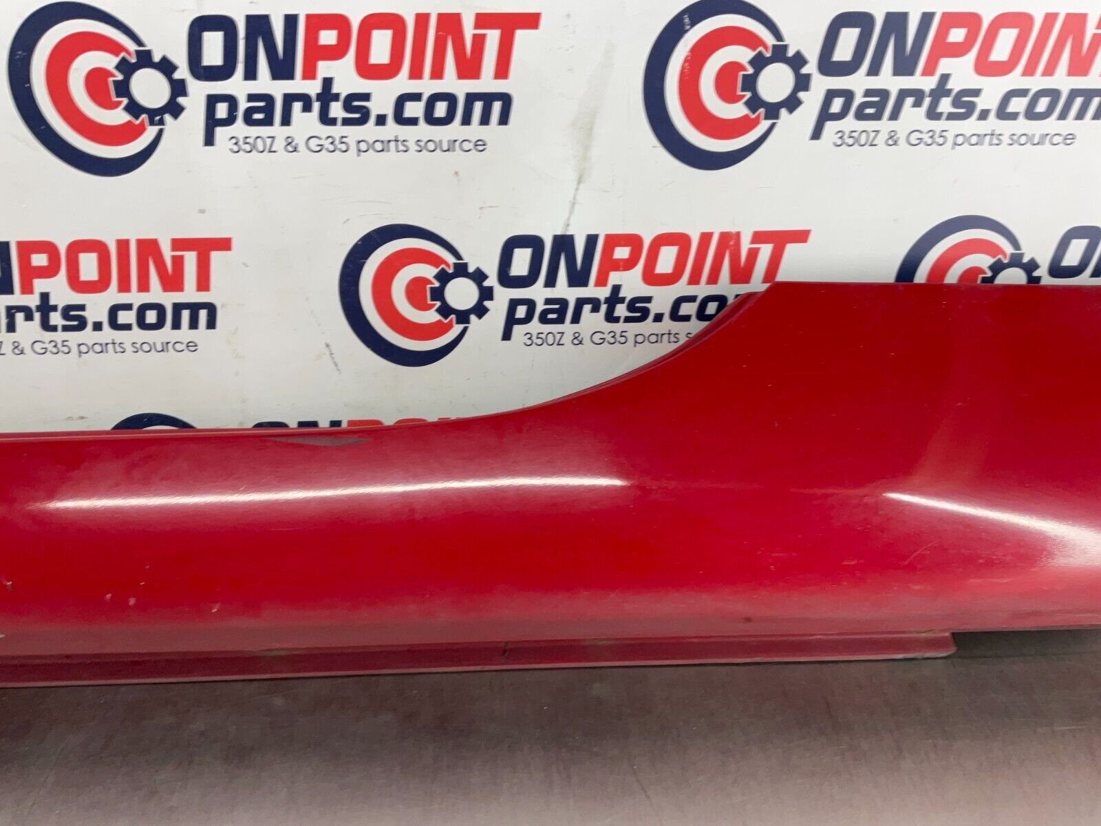 2004 Nissan 350Z Driver Left Rocker Panel Side Skirt OEM 25BF9E5 - On Point Parts Inc