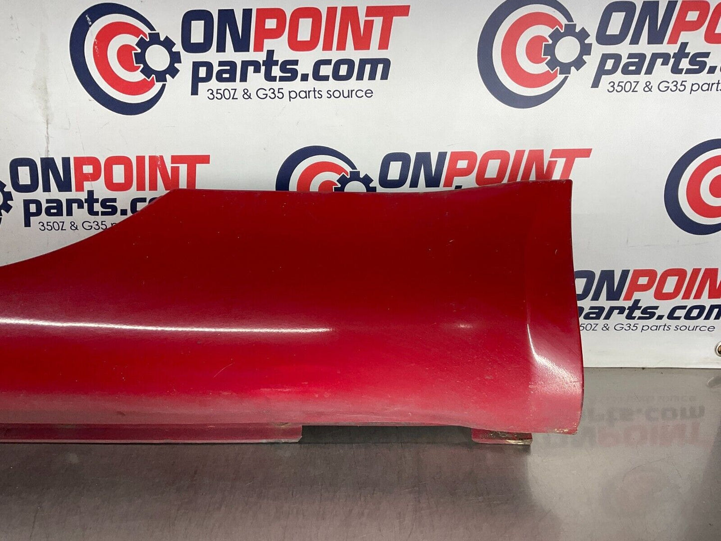 2004 Nissan 350Z Driver Left Rocker Panel Side Skirt OEM 25BF9E5 - On Point Parts Inc