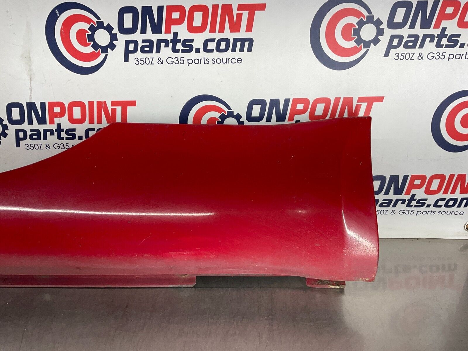 2004 Nissan 350Z Driver Left Rocker Panel Side Skirt OEM 25BF9E5 - On Point Parts Inc