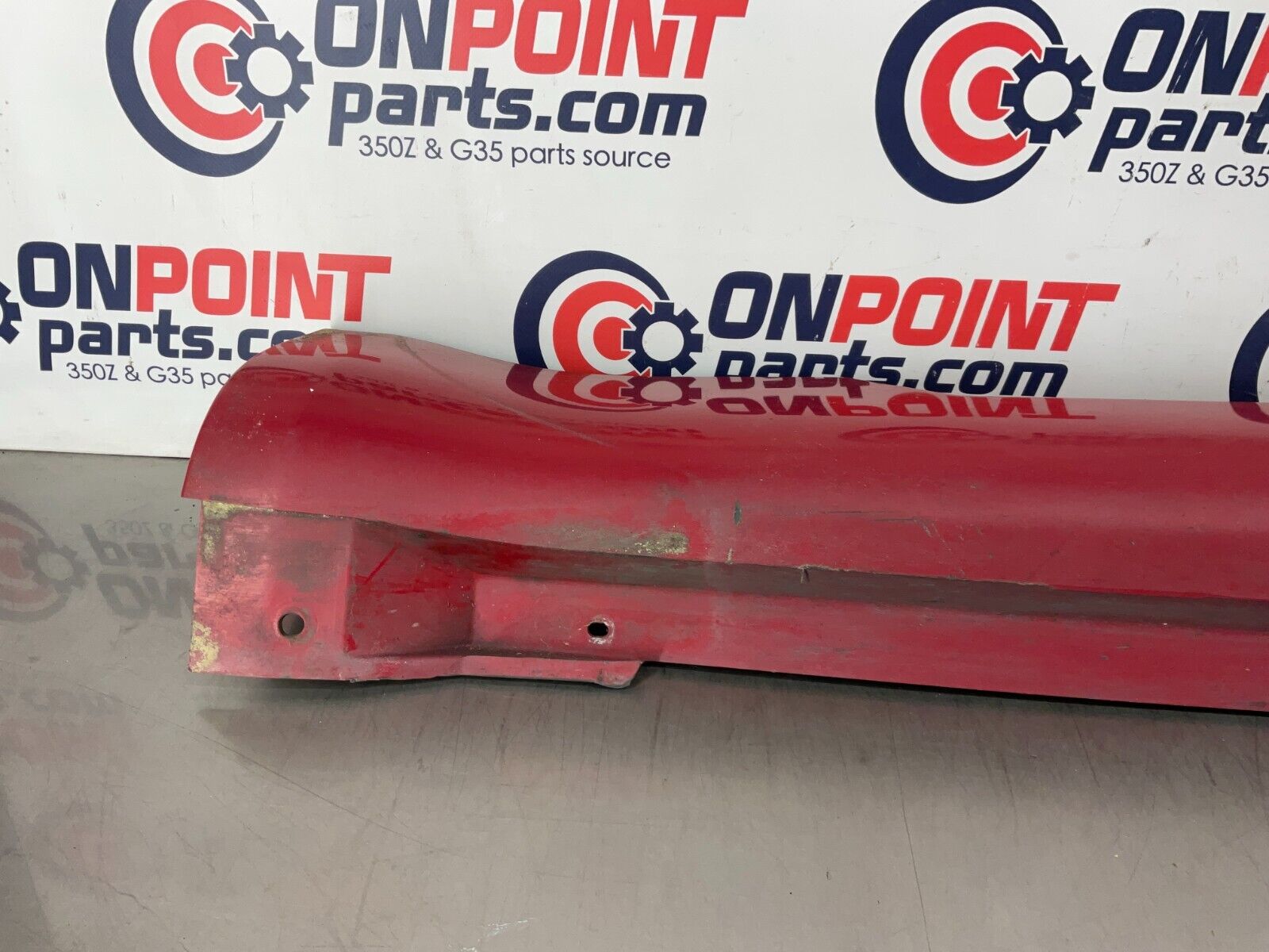 2004 Nissan 350Z Driver Left Rocker Panel Side Skirt OEM 25BF9E5 - On Point Parts Inc