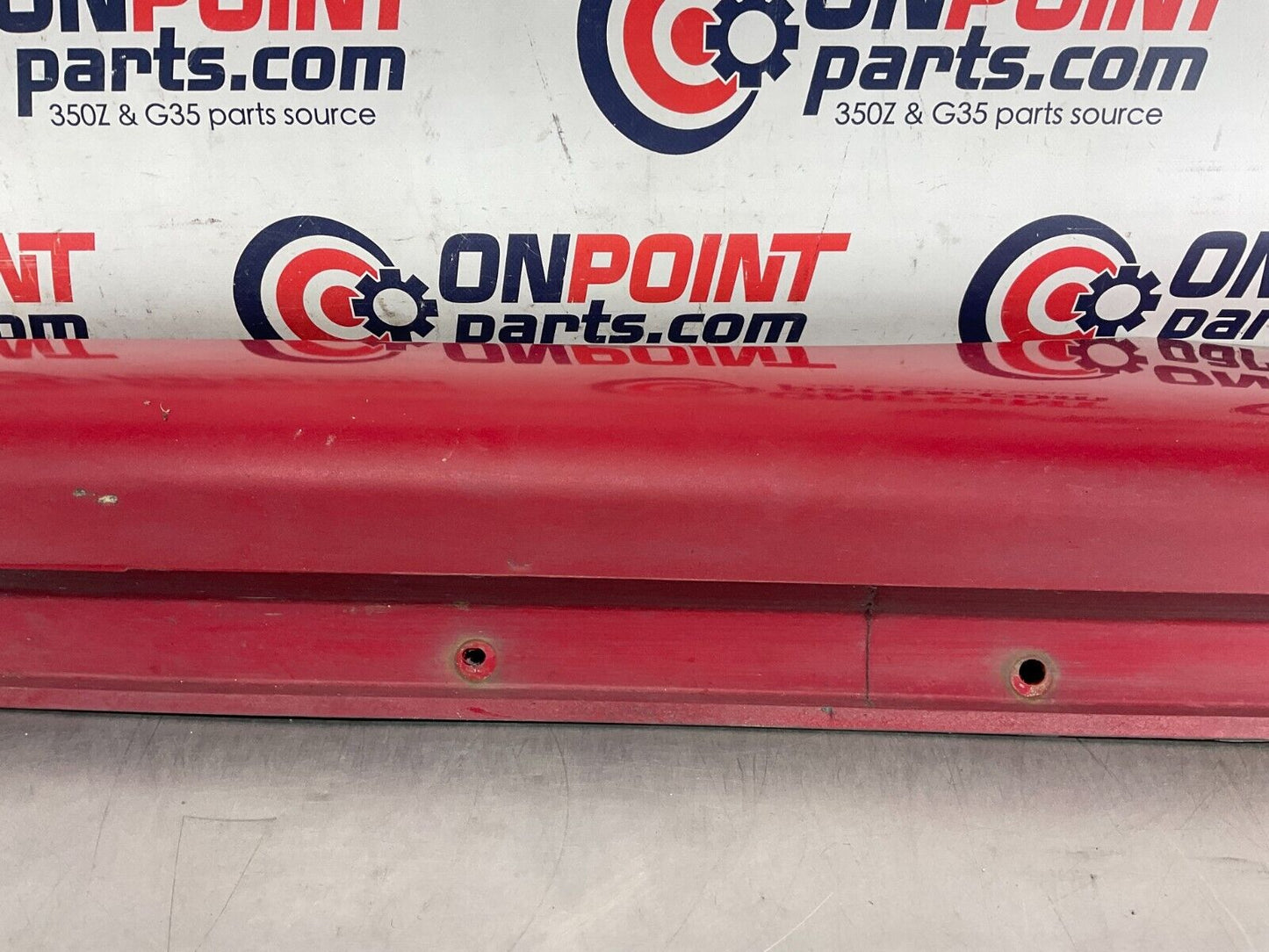 2004 Nissan 350Z Driver Left Rocker Panel Side Skirt OEM 25BF9E5 - On Point Parts Inc