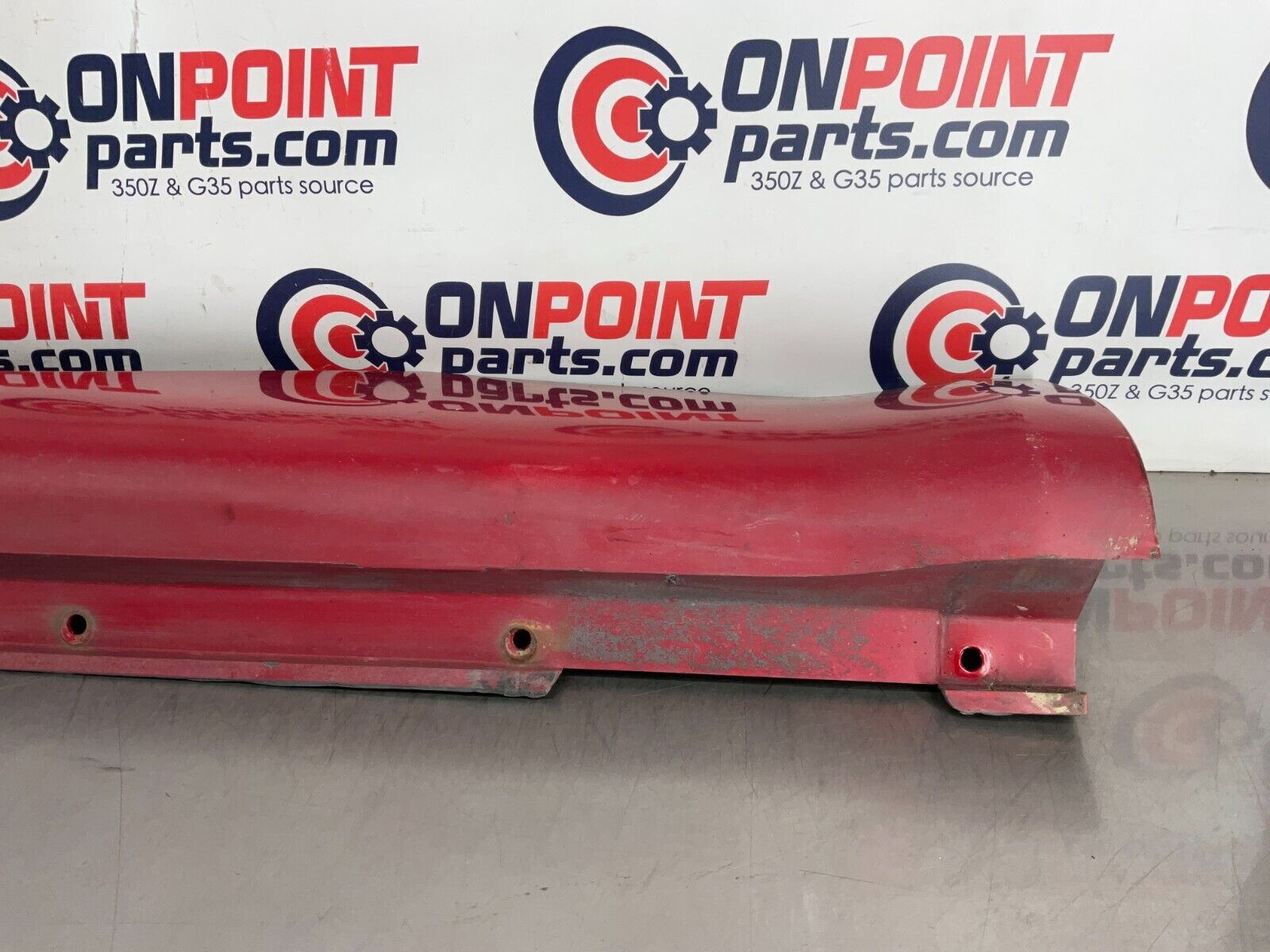 2004 Nissan 350Z Driver Left Rocker Panel Side Skirt OEM 25BF9E5 - On Point Parts Inc