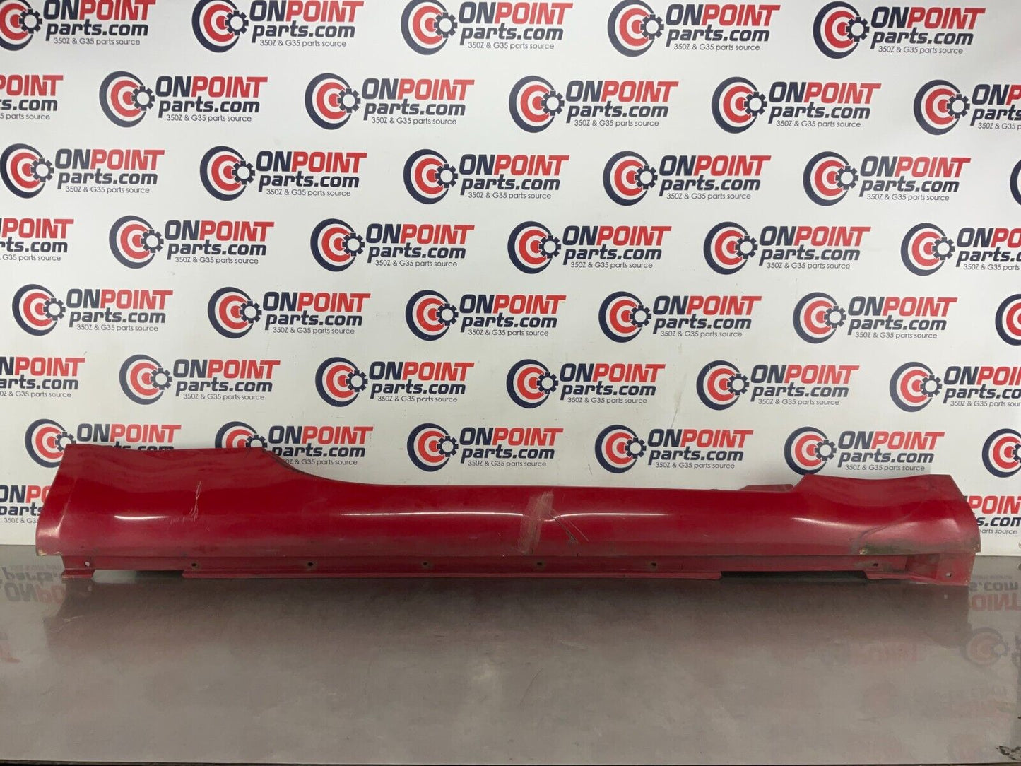 2004 Nissan 350Z Passenger Right Rocker Panel Side Skirt OEM 25BF9E5 - On Point Parts Inc