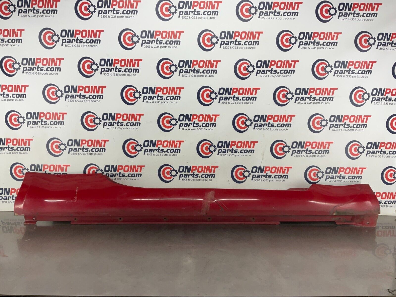 2004 Nissan 350Z Passenger Right Rocker Panel Side Skirt OEM 25BF9E5 - On Point Parts Inc