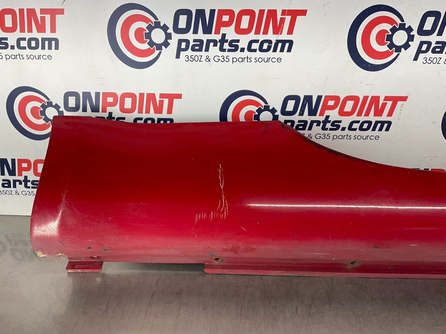 2004 Nissan 350Z Passenger Right Rocker Panel Side Skirt OEM 25BF9E5 - On Point Parts Inc