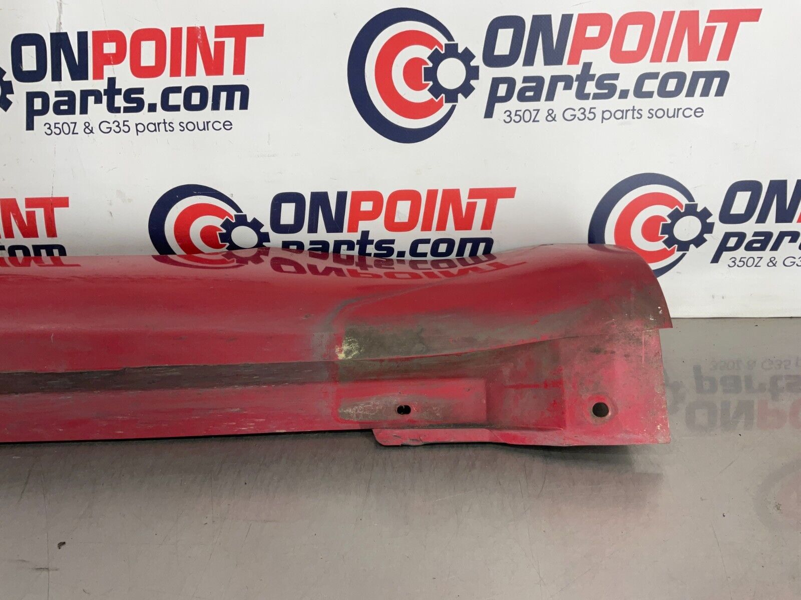 2004 Nissan 350Z Passenger Right Rocker Panel Side Skirt OEM 25BF9E5 - On Point Parts Inc