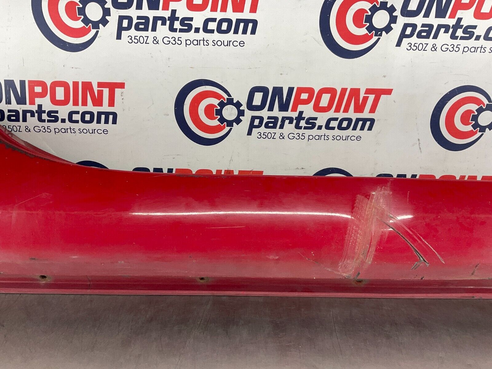 2004 Nissan 350Z Passenger Right Rocker Panel Side Skirt OEM 25BF9E5 - On Point Parts Inc