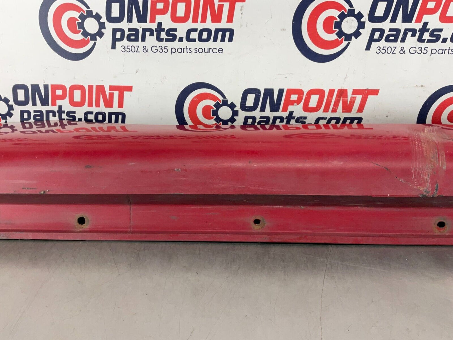 2004 Nissan 350Z Passenger Right Rocker Panel Side Skirt OEM 25BF9E5 - On Point Parts Inc