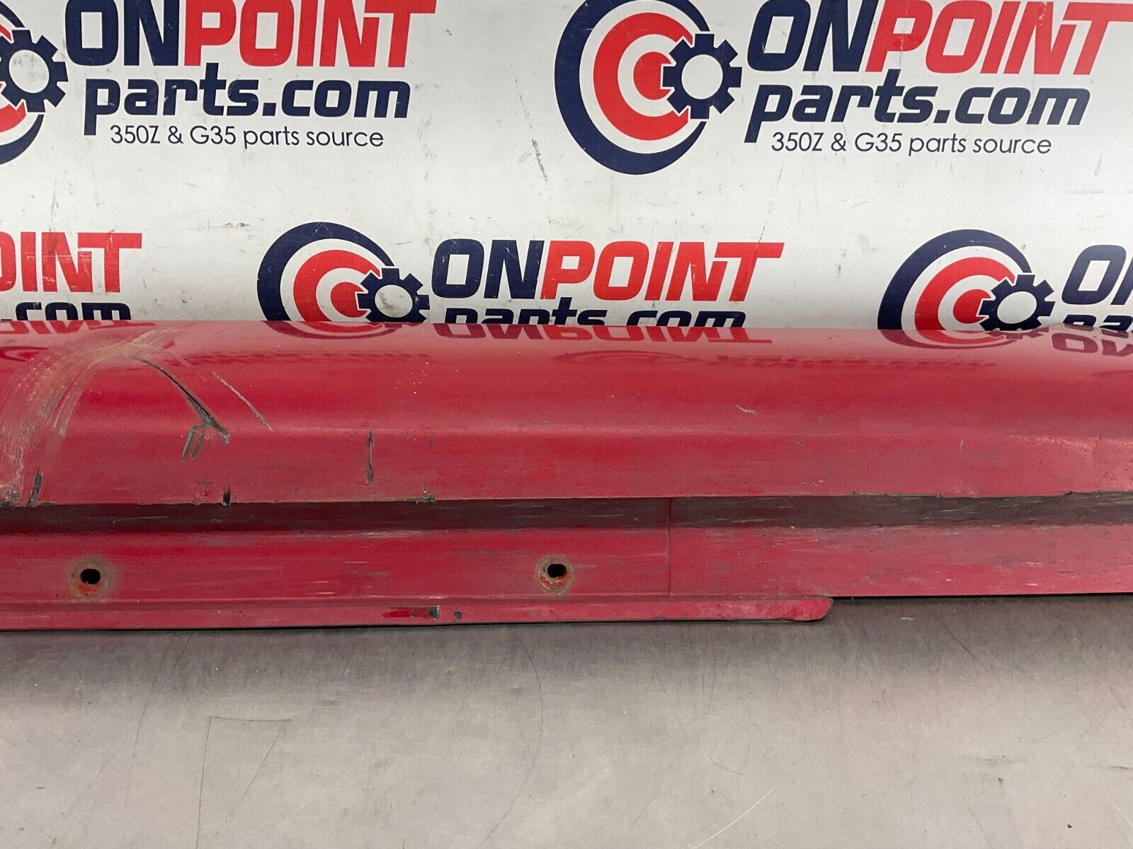 2004 Nissan 350Z Passenger Right Rocker Panel Side Skirt OEM 25BF9E5 - On Point Parts Inc