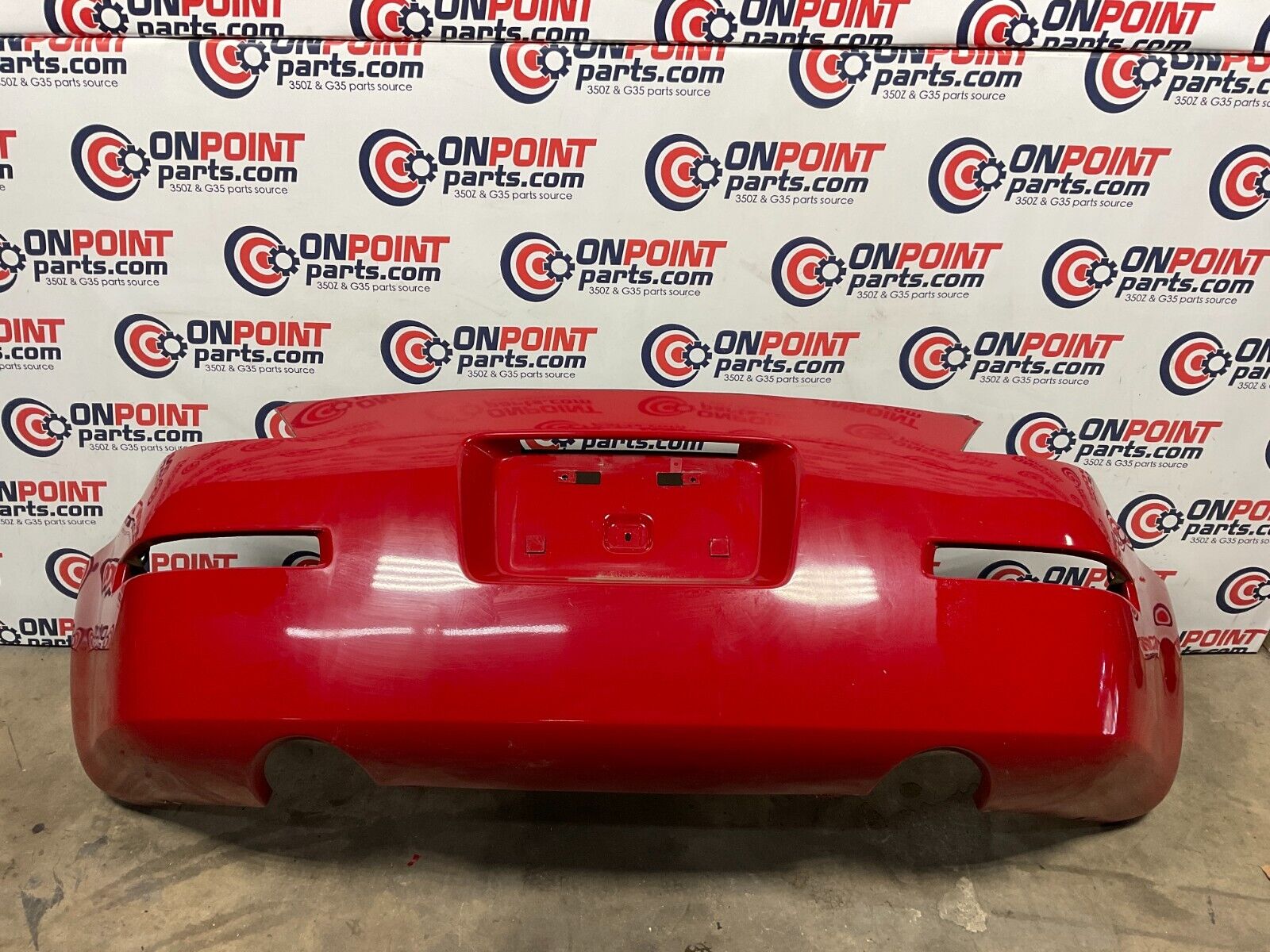 2004 Nissan 350Z Rear Bumper Cover OEM 25BF9E5 - On Point Parts Inc