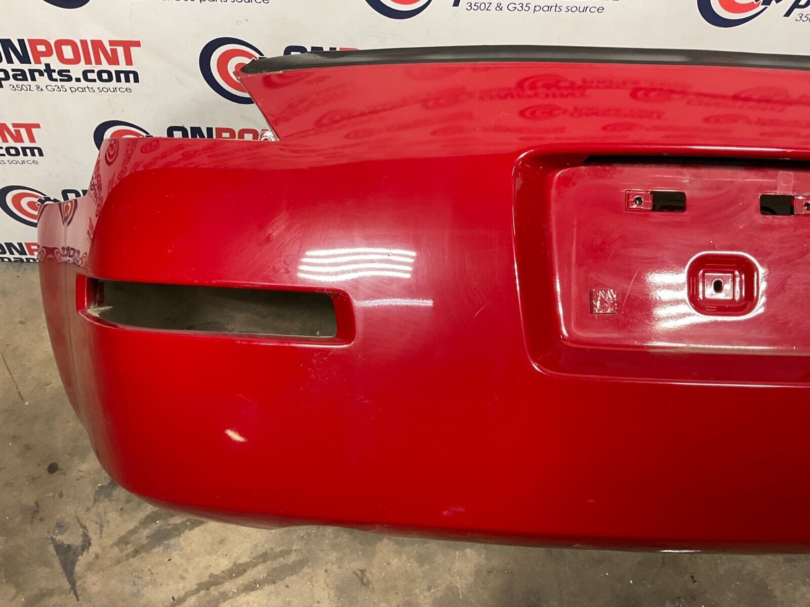 2004 Nissan 350Z Rear Bumper Cover OEM 25BF9E5 - On Point Parts Inc