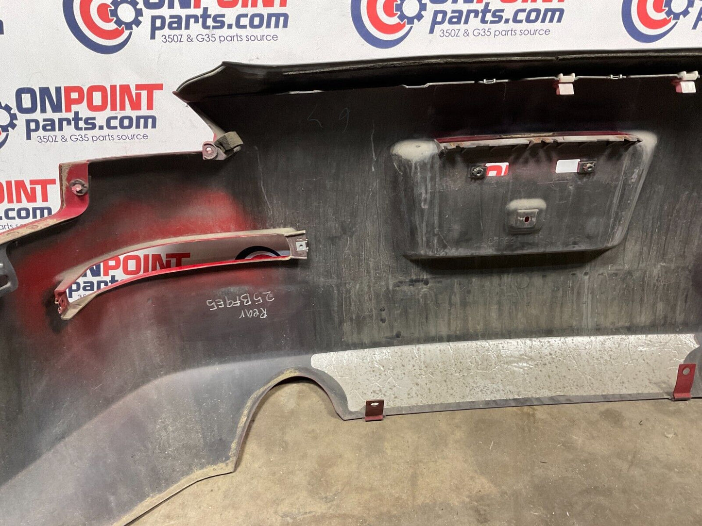 2004 Nissan 350Z Rear Bumper Cover OEM 25BF9E5 - On Point Parts Inc