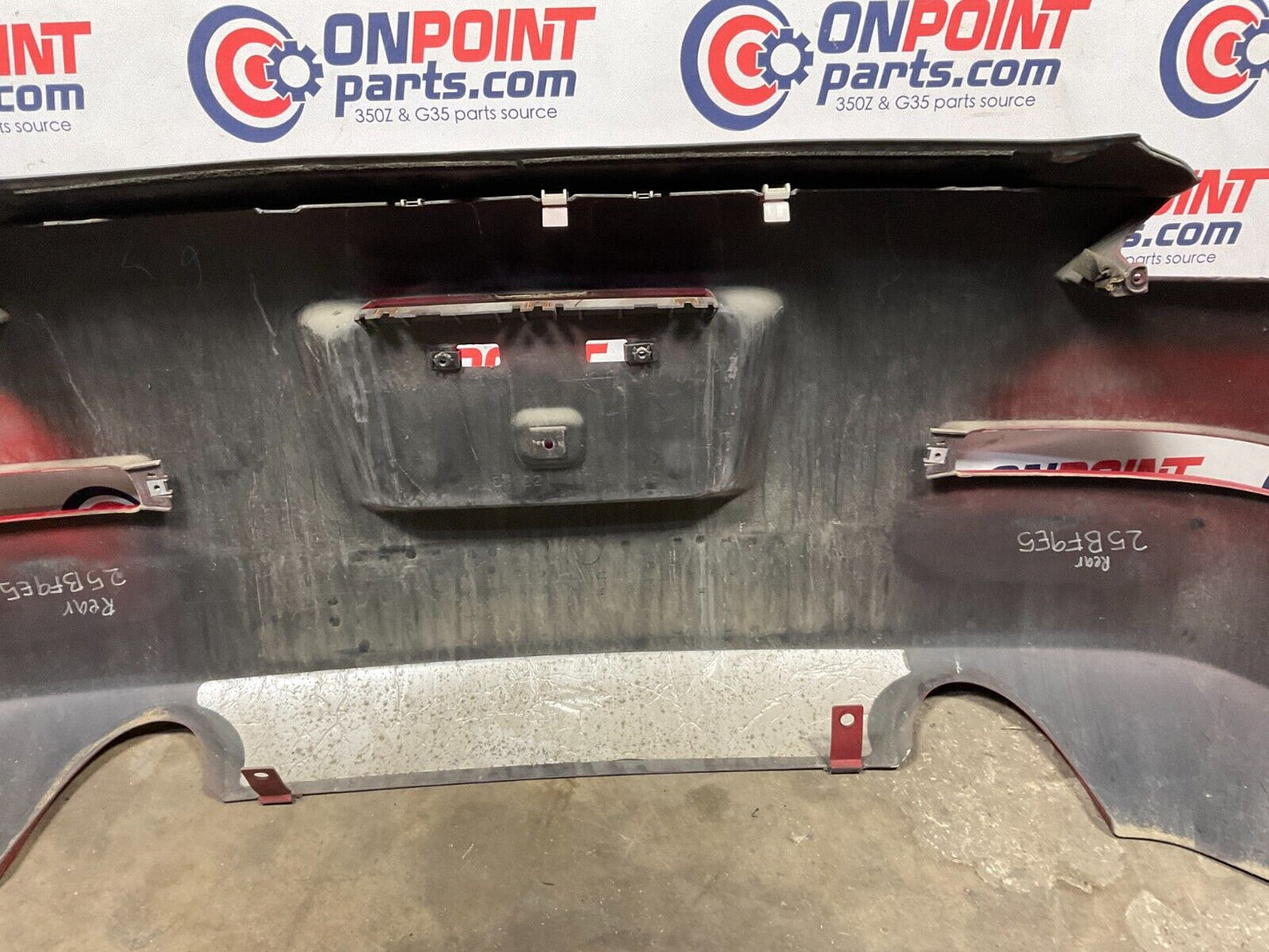 2004 Nissan 350Z Rear Bumper Cover OEM 25BF9E5 - On Point Parts Inc