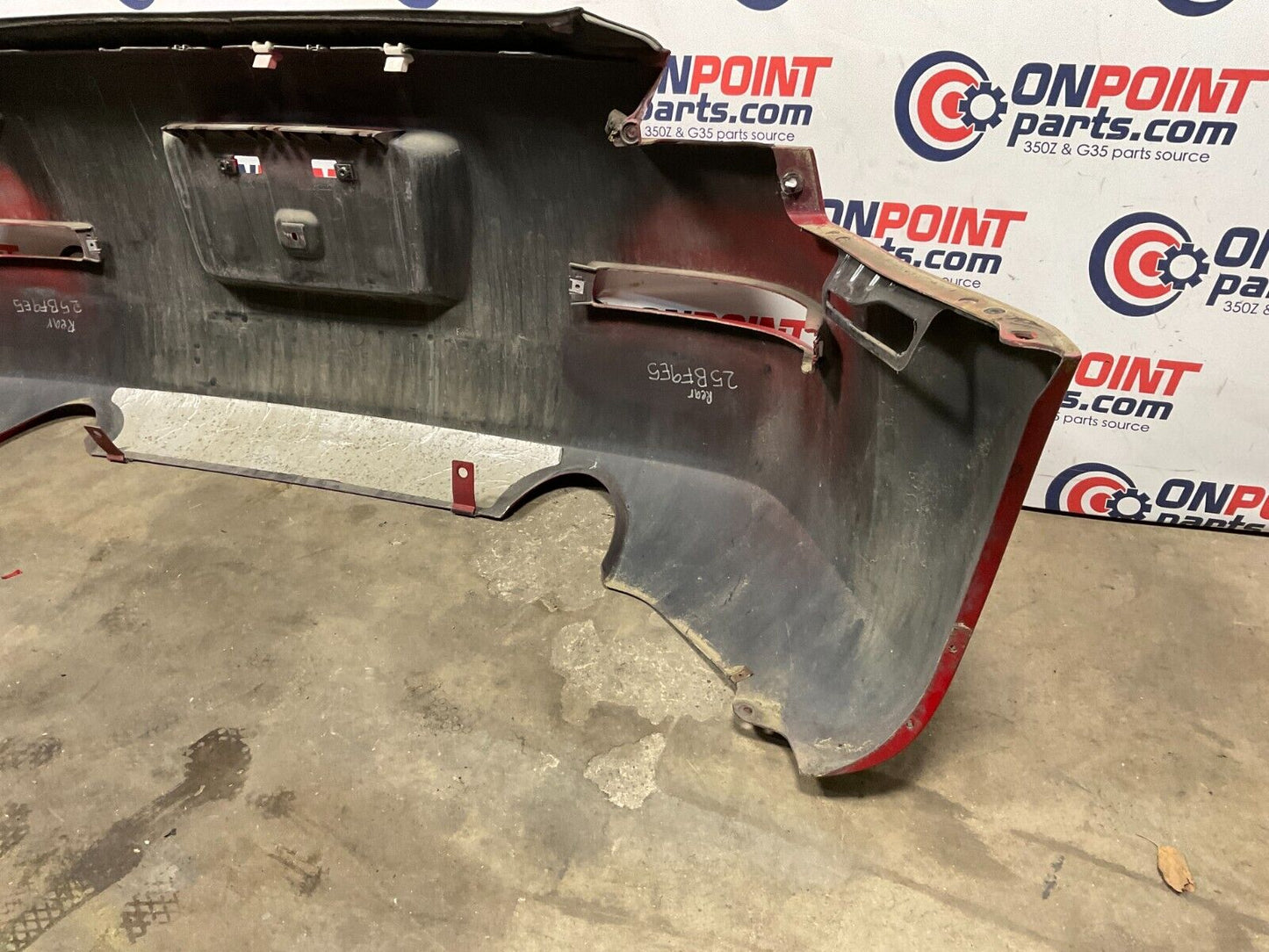 2004 Nissan 350Z Rear Bumper Cover OEM 25BF9E5 - On Point Parts Inc