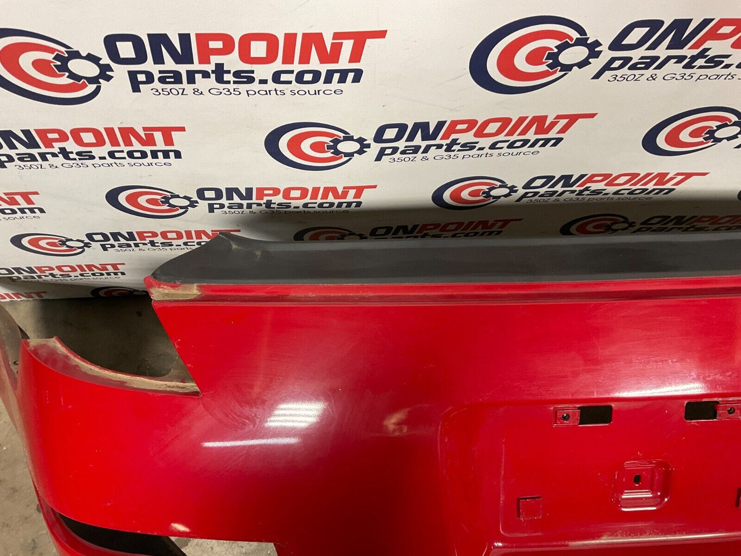 2004 Nissan 350Z Rear Bumper Cover OEM 25BF9E5 - On Point Parts Inc