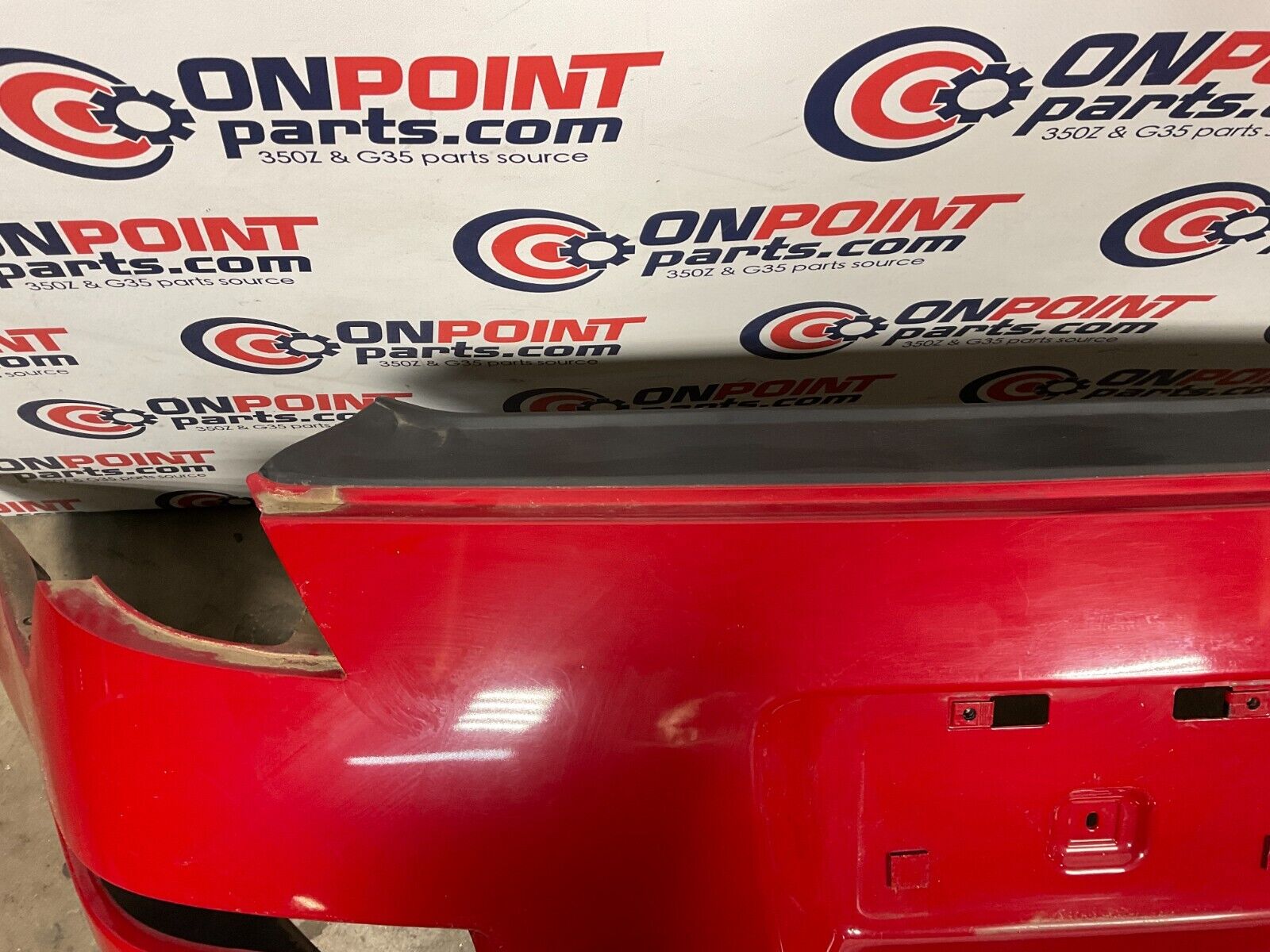 2004 Nissan 350Z Rear Bumper Cover OEM 25BF9E5 - On Point Parts Inc