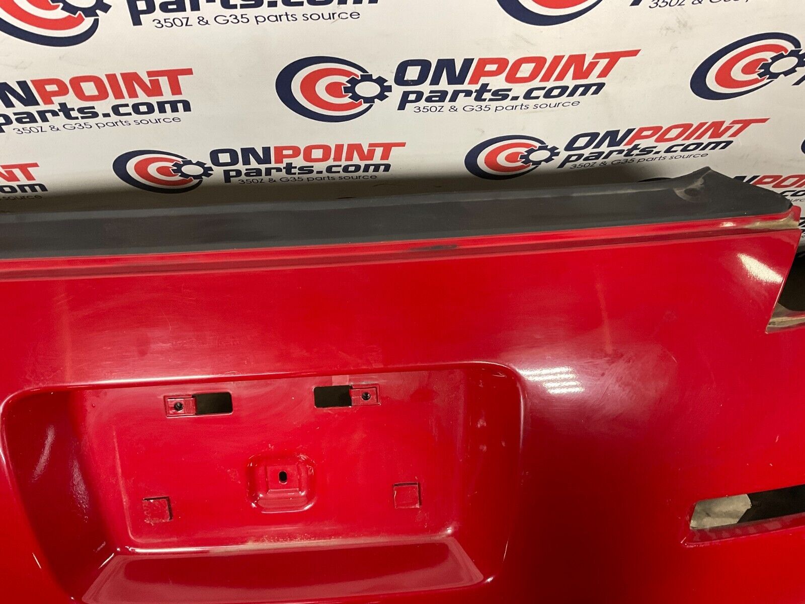 2004 Nissan 350Z Rear Bumper Cover OEM 25BF9E5 - On Point Parts Inc