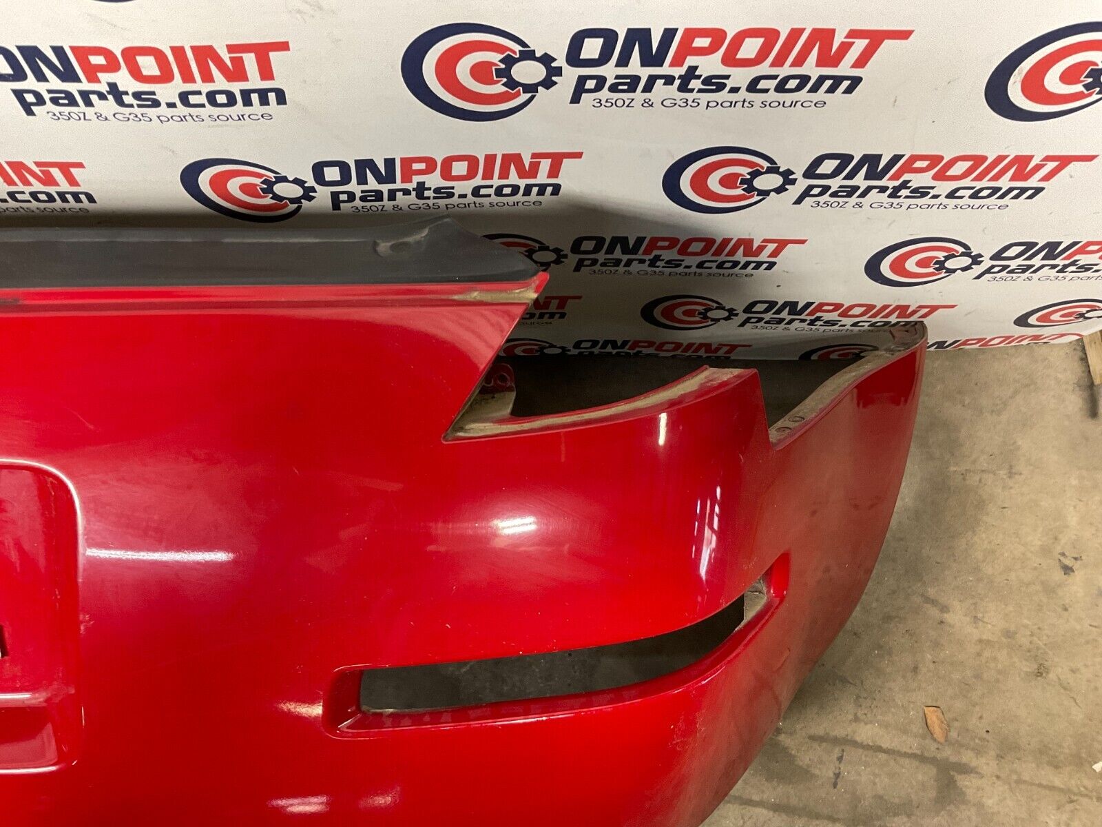 2004 Nissan 350Z Rear Bumper Cover OEM 25BF9E5 - On Point Parts Inc
