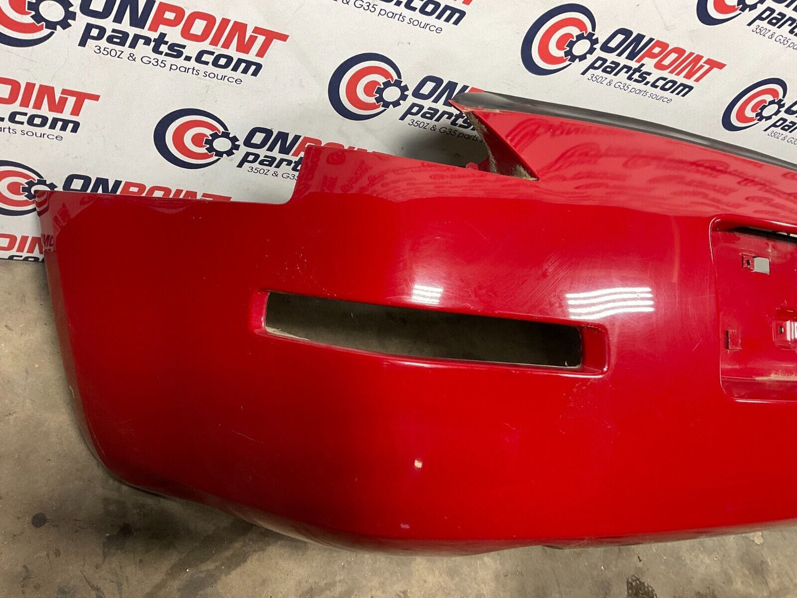 2004 Nissan 350Z Rear Bumper Cover OEM 25BF9E5 - On Point Parts Inc
