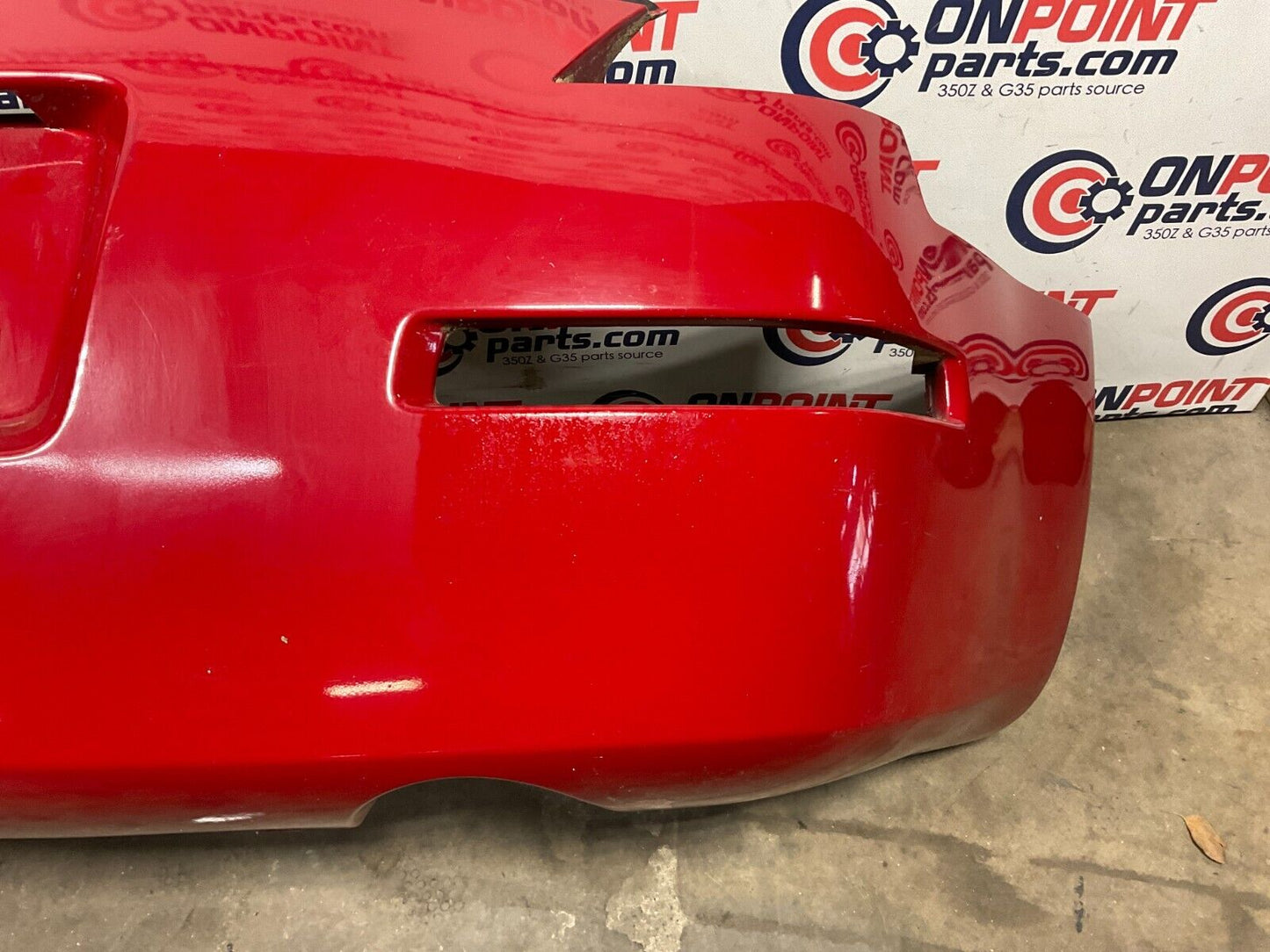 2004 Nissan 350Z Rear Bumper Cover OEM 25BF9E5 - On Point Parts Inc