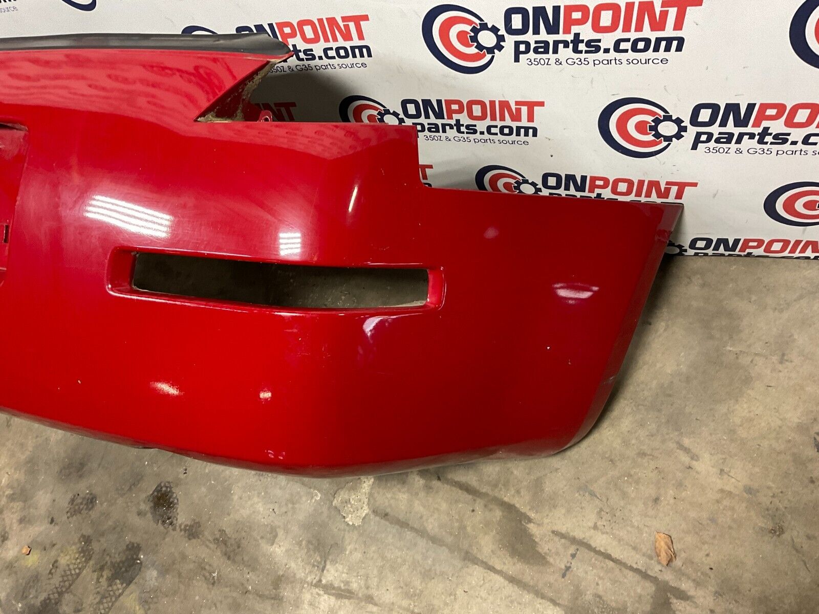2004 Nissan 350Z Rear Bumper Cover OEM 25BF9E5 - On Point Parts Inc