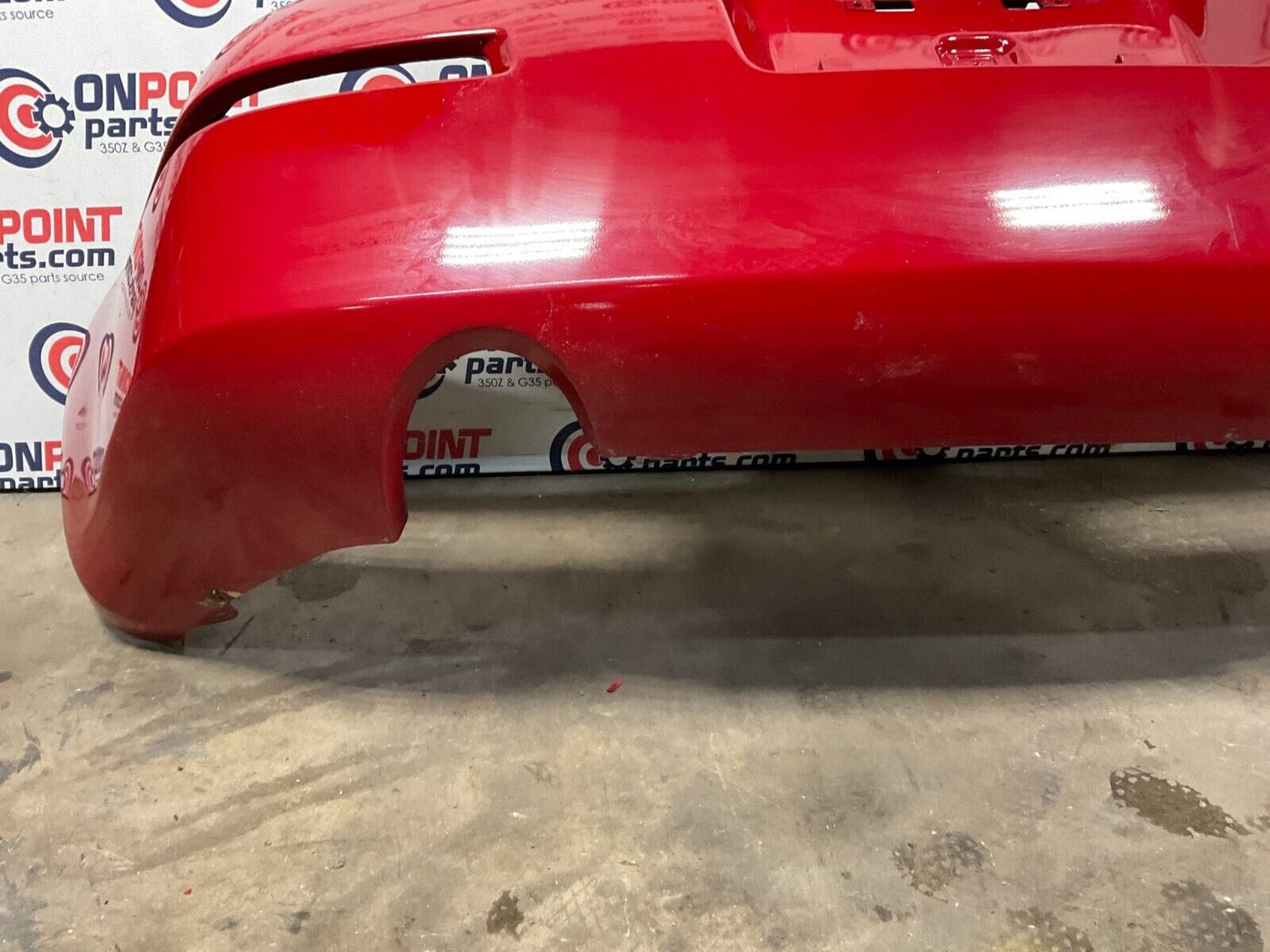 2004 Nissan 350Z Rear Bumper Cover OEM 25BF9E5 - On Point Parts Inc