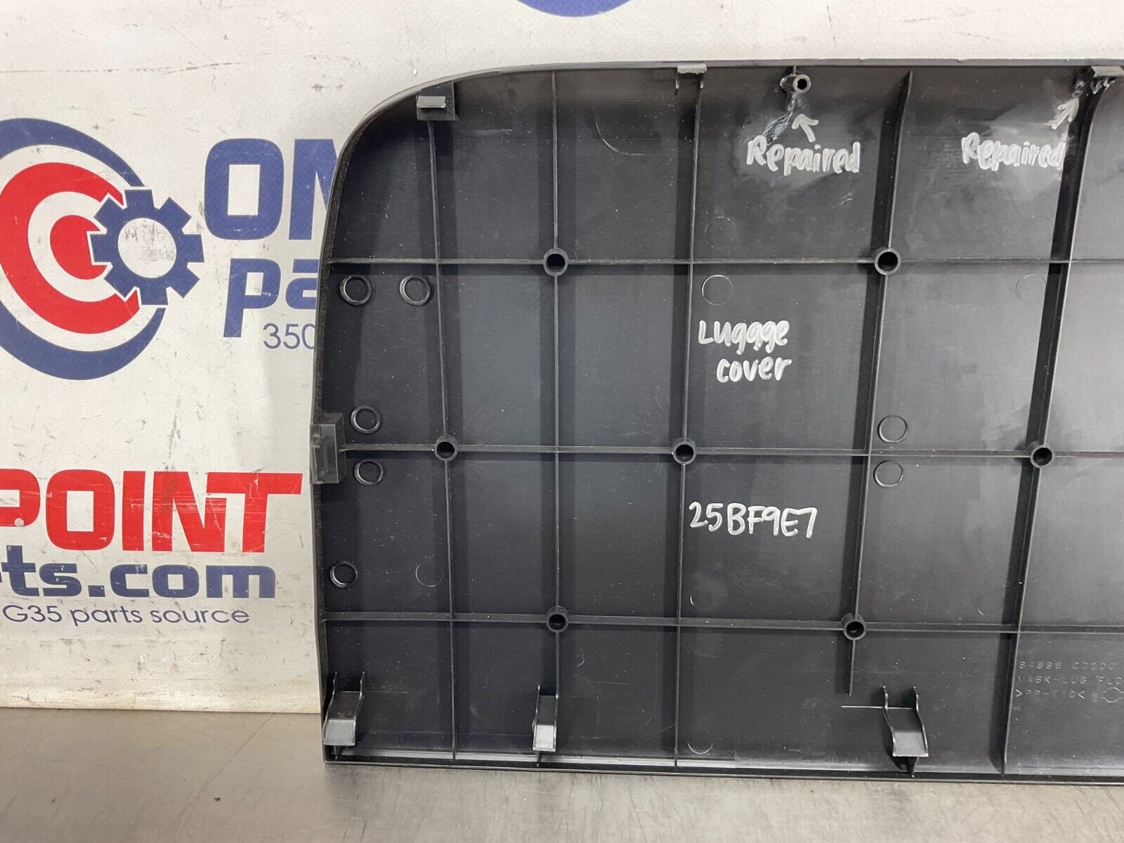 2004 Nissan 350Z Driver Left Luggage Cover 84996 OEM 25BF9E7 - On Point Parts Inc