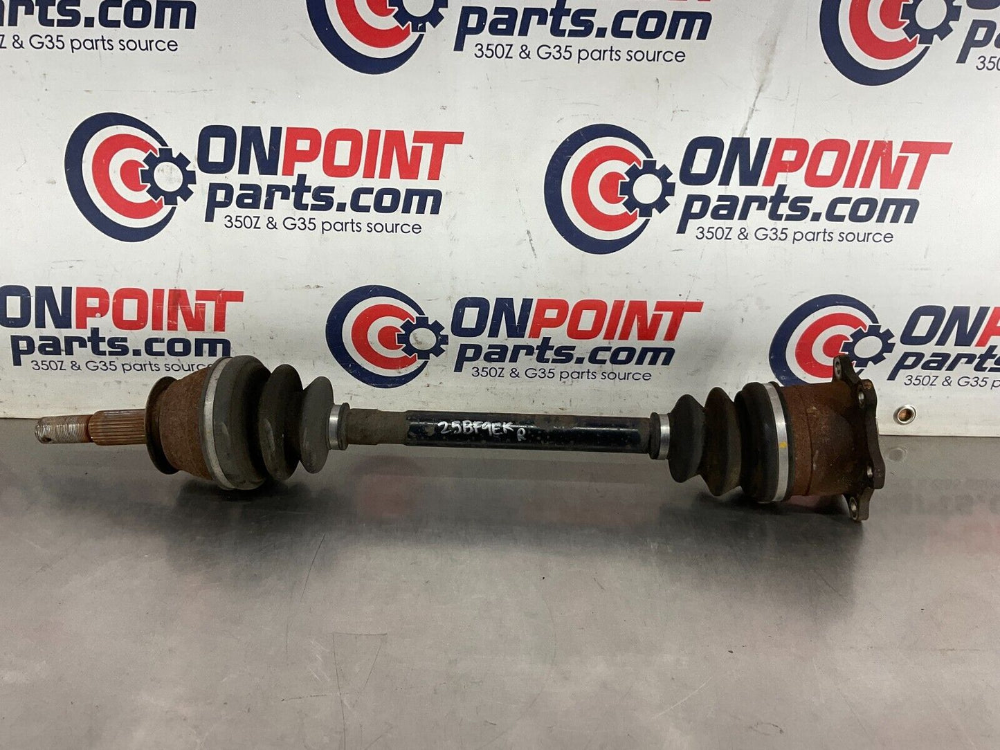 2004 Nissan 350Z Passenger Right Rear Axle Half Shaft OEM 25BF9EK - On Point Parts Inc