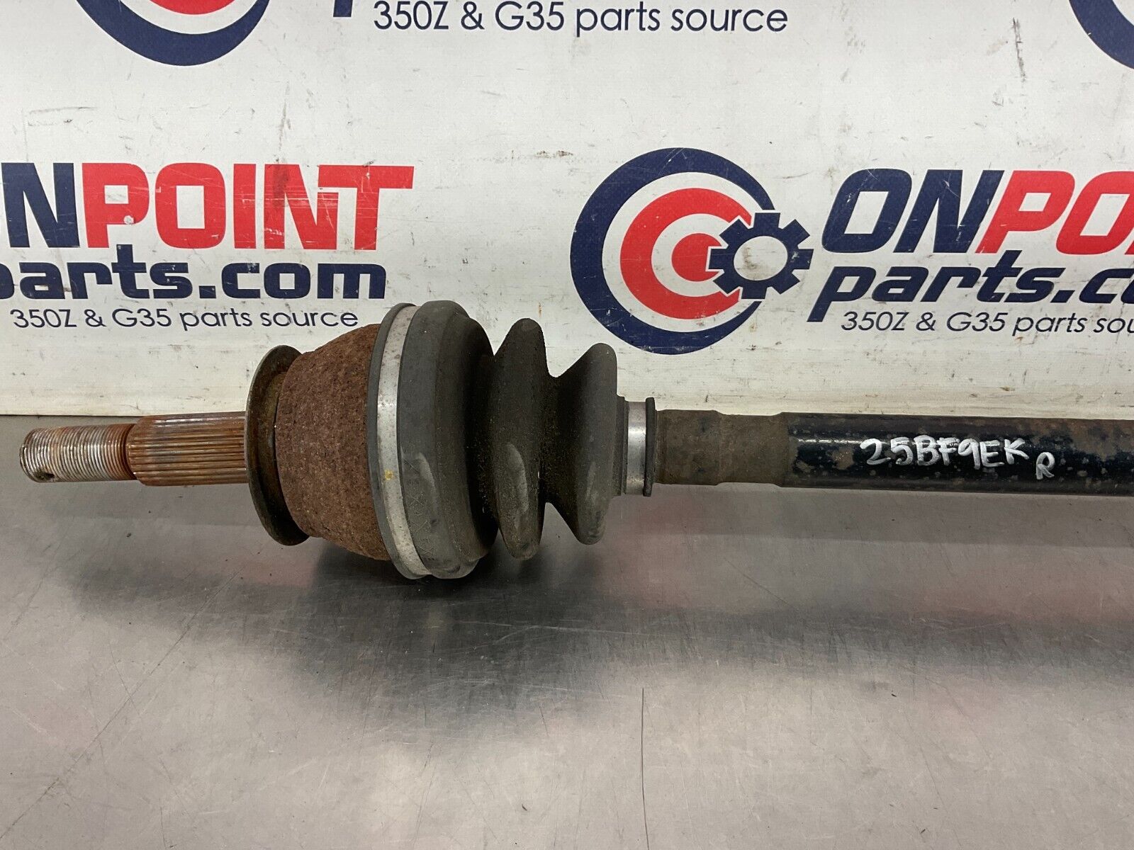 2004 Nissan 350Z Passenger Right Rear Axle Half Shaft OEM 25BF9EK - On Point Parts Inc