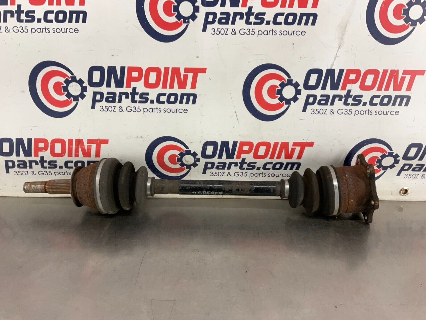 2004 Nissan 350Z Passenger Right Rear Axle Half Shaft OEM 25BF9EK - On Point Parts Inc