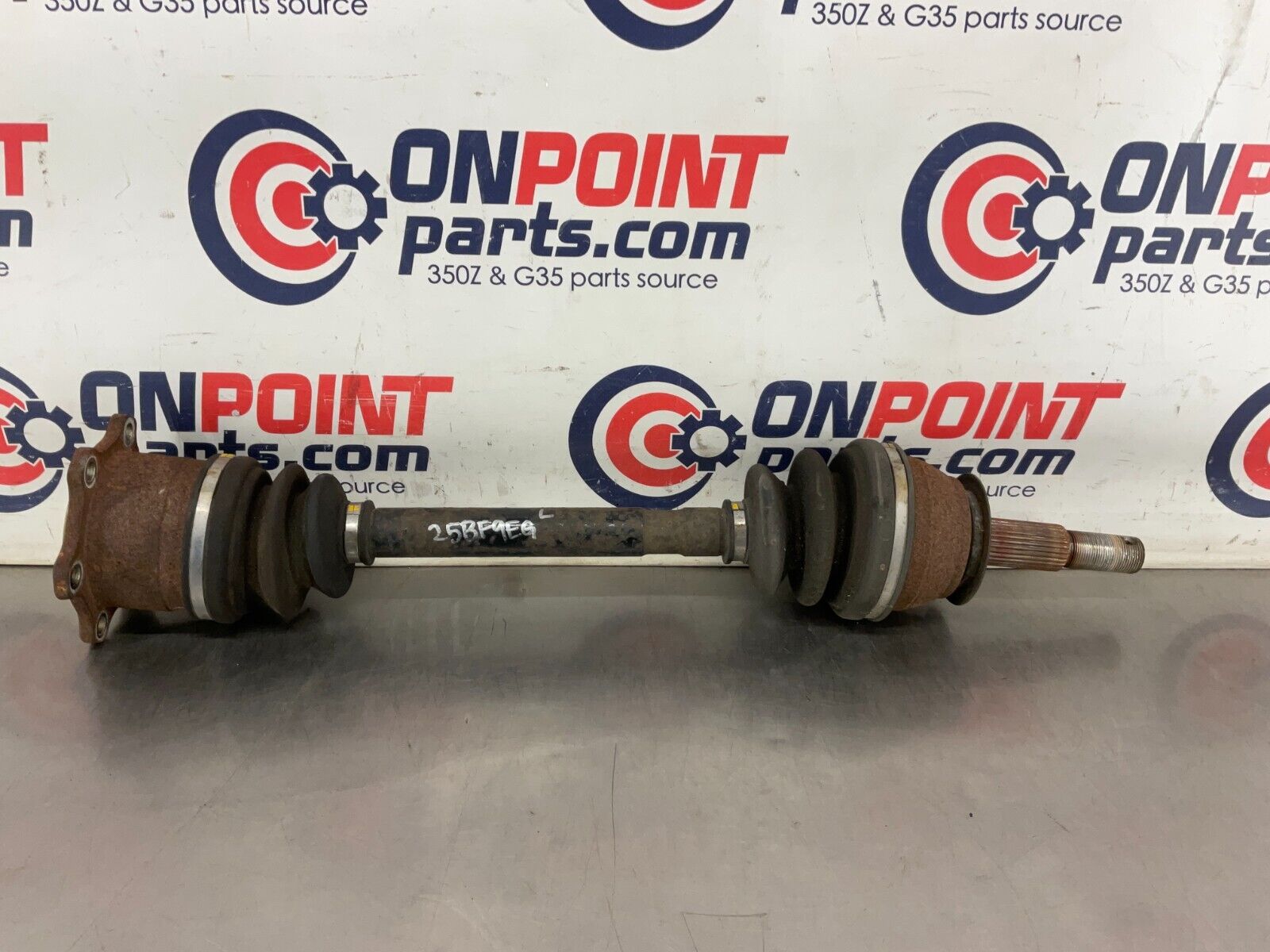 2004 Nissan 350Z Driver Left Rear Axle Half Shaft OEM 25BF9EG - On Point Parts Inc