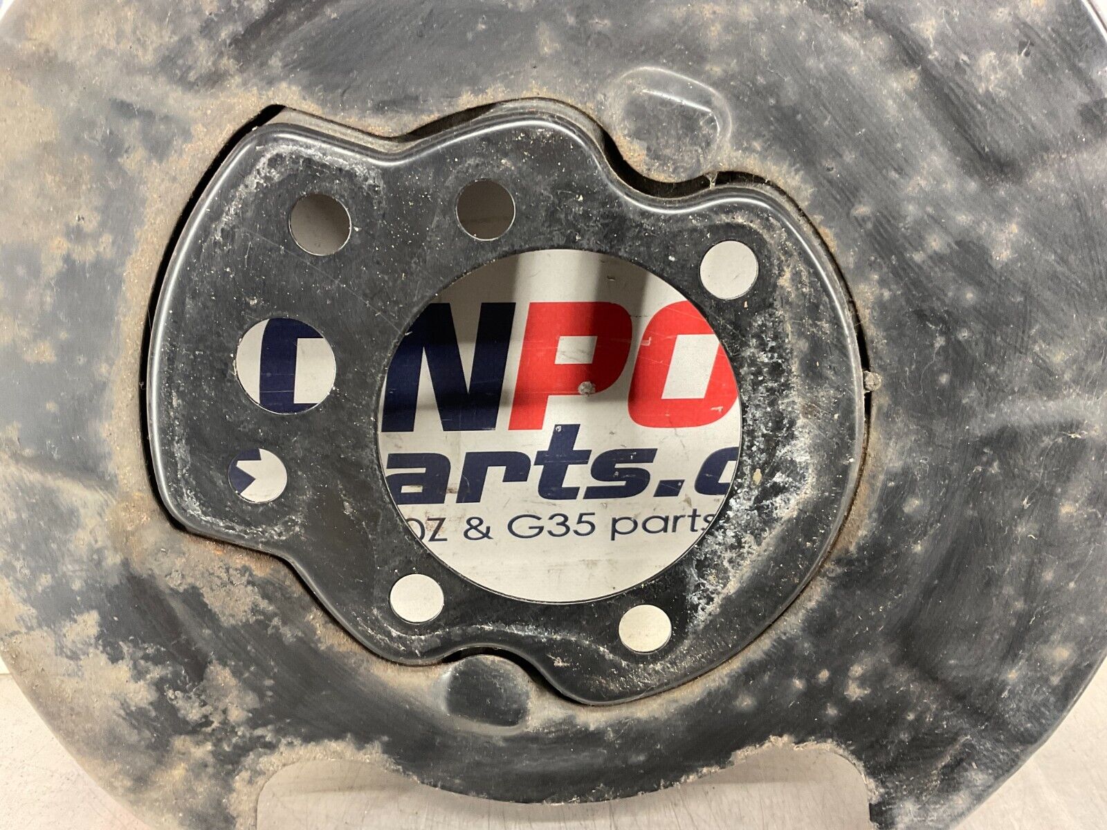 2004 Nissan 350Z Driver Left Rear Brake Dust Cover Baffle Plate OEM 25BF9EG - On Point Parts Inc