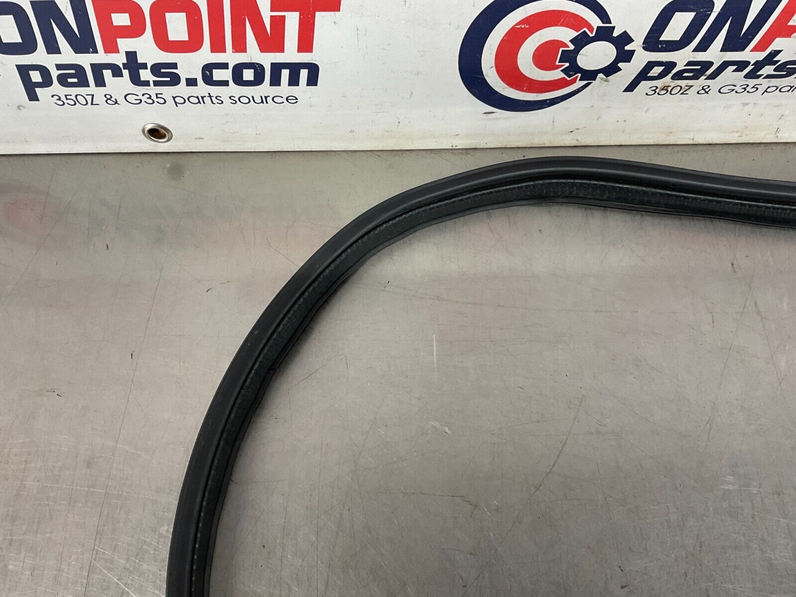 2004 Nissan 350Z Convertible Trunk Seal OEM 25BF9EI - On Point Parts Inc