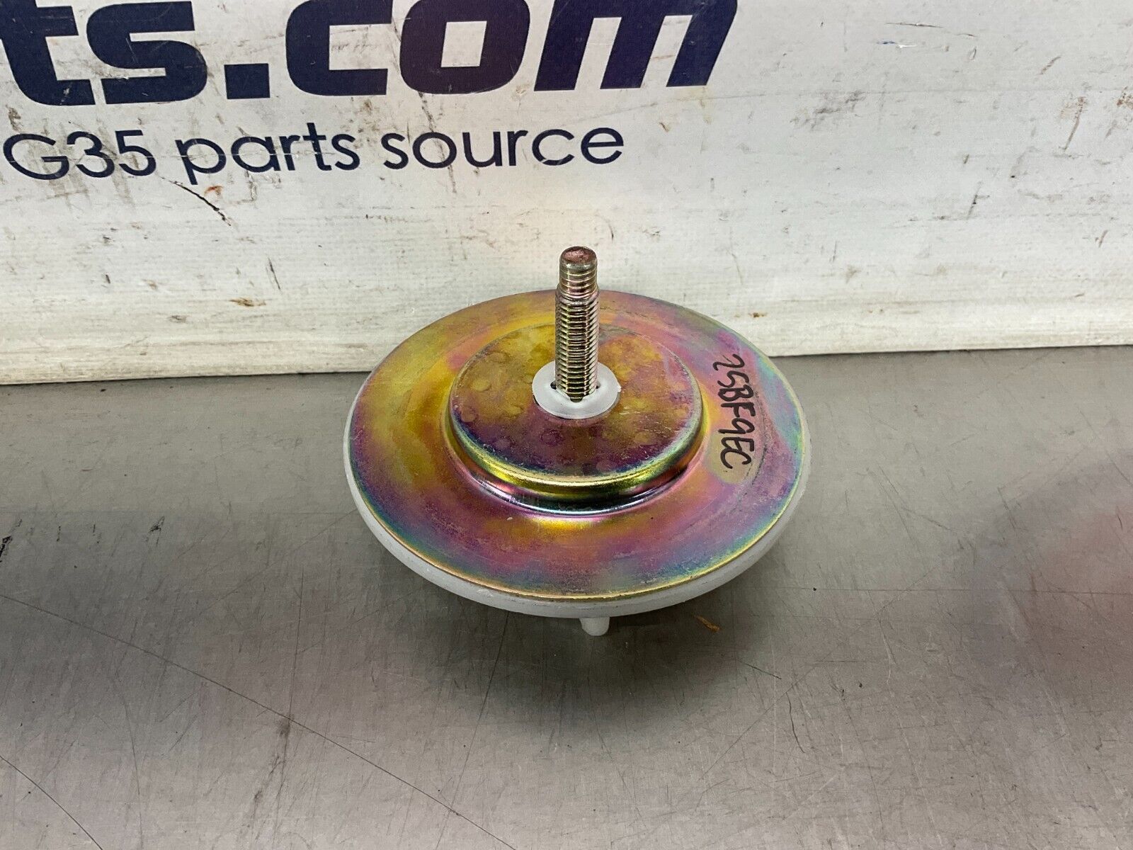 2004 Nissan 350Z Spare Tire Hold Down Clamp OEM 25BF9EC - On Point Parts Inc