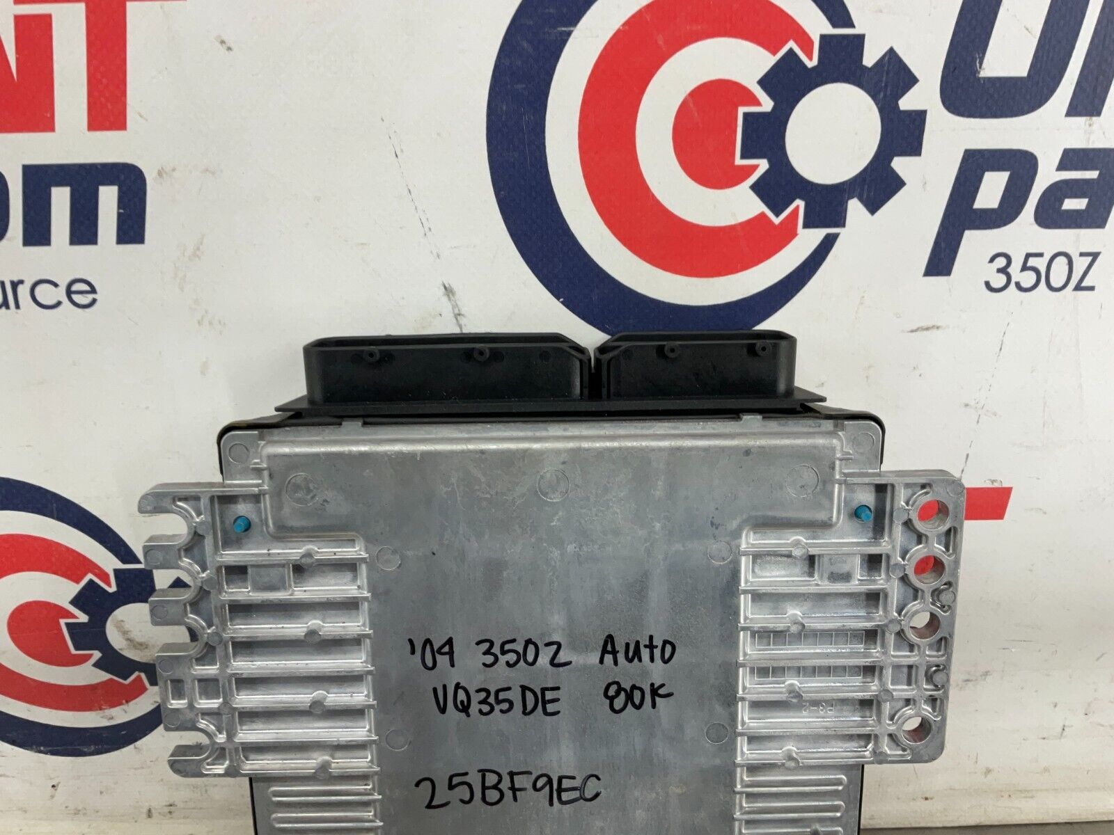 2004 Nissan 350Z ECU ECM Engine Control Module Automatic VQ35DE OEM 25BF9EC - On Point Parts Inc