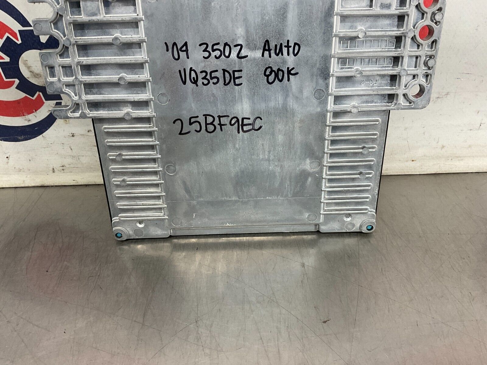 2004 Nissan 350Z ECU ECM Engine Control Module Automatic VQ35DE OEM 25BF9EC - On Point Parts Inc