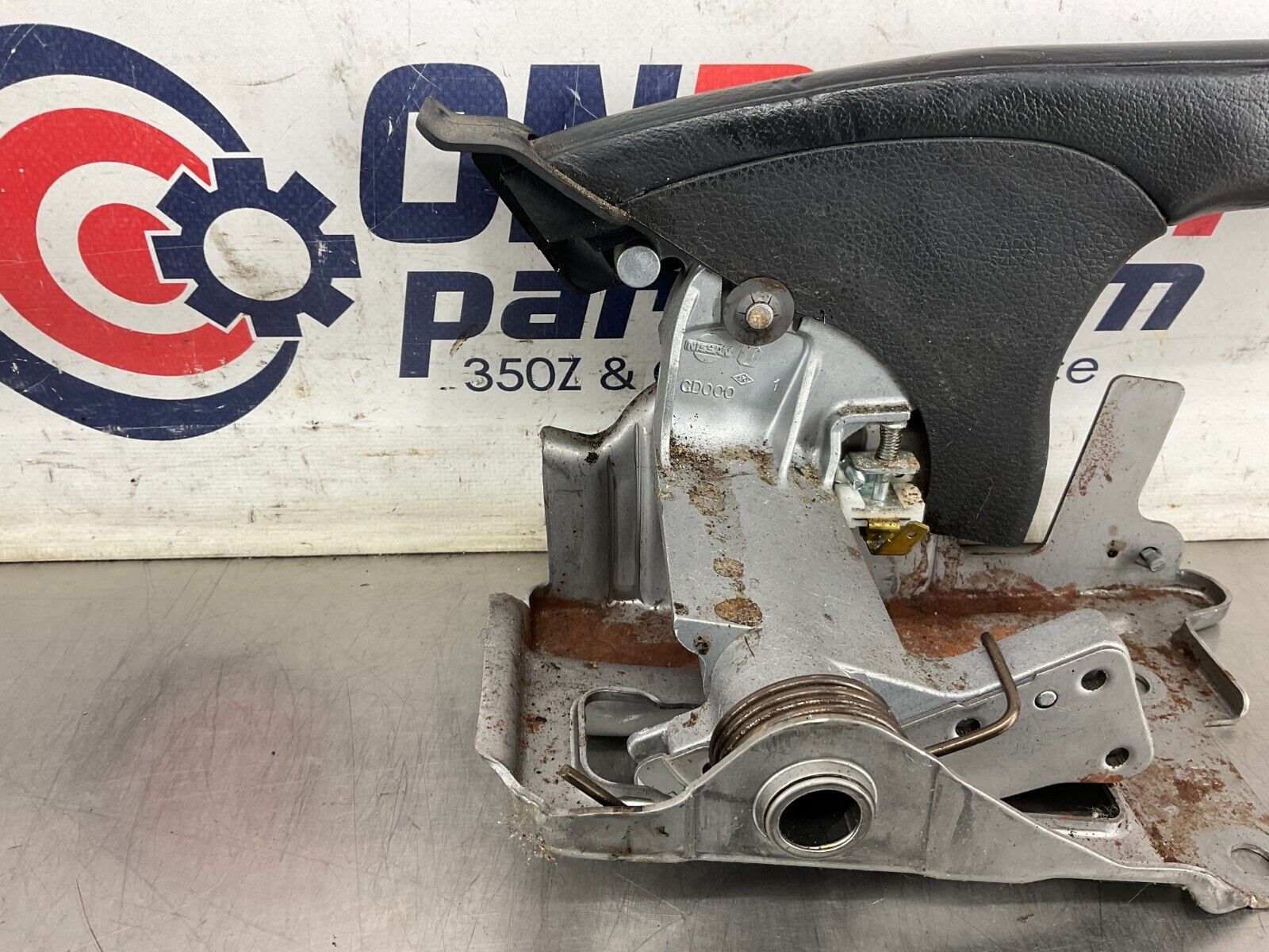 2004 Nissan 350Z Emergency Parking Brake Handle OEM 25BF9EC - On Point Parts Inc
