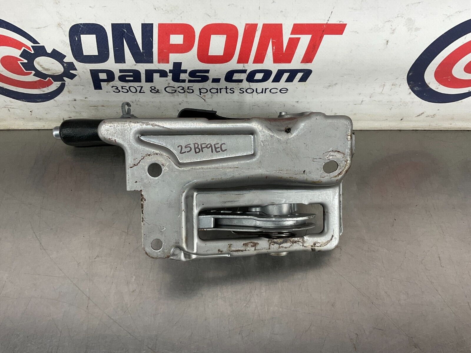 2004 Nissan 350Z Emergency Parking Brake Handle OEM 25BF9EC - On Point Parts Inc