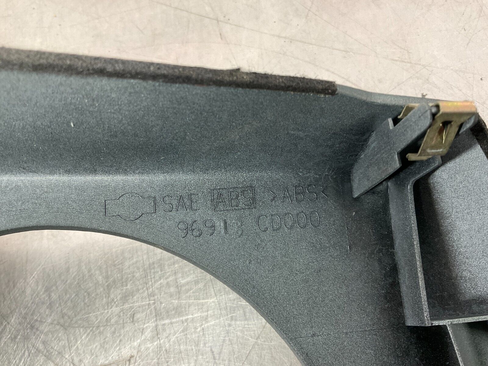 2004 Nissan 350Z Automatic Gear Shifter Bezel with AC Controls 96941 OEM 25BF9EC - On Point Parts Inc