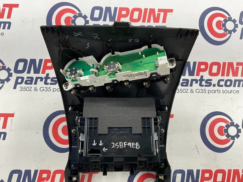 2004 Nissan 350Z Center Dash Bezel Trim Cubby Instrument Cluster OEM 25BF9E8 - On Point Parts Inc