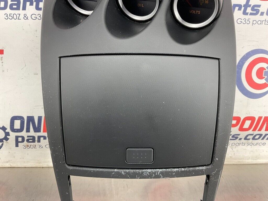 2004 Nissan 350Z Center Dash Bezel Trim Cubby Instrument Cluster OEM 25BF9E8 - On Point Parts Inc